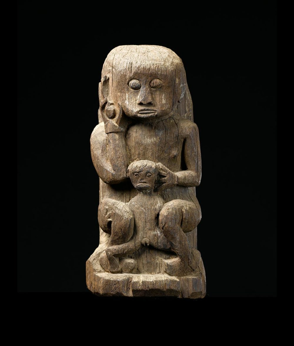 Maternity Figure, Bahau Dayak, Borneo, Indonesia