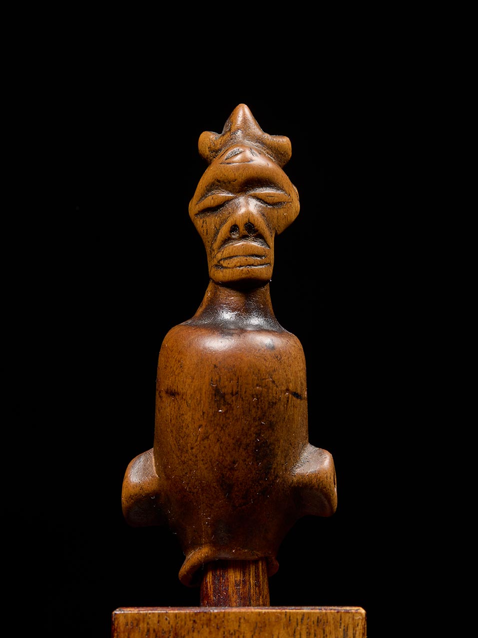 置物 Primitive Sculpture Bembe or Buyu Ancestor Figure, Democratic Republic of the